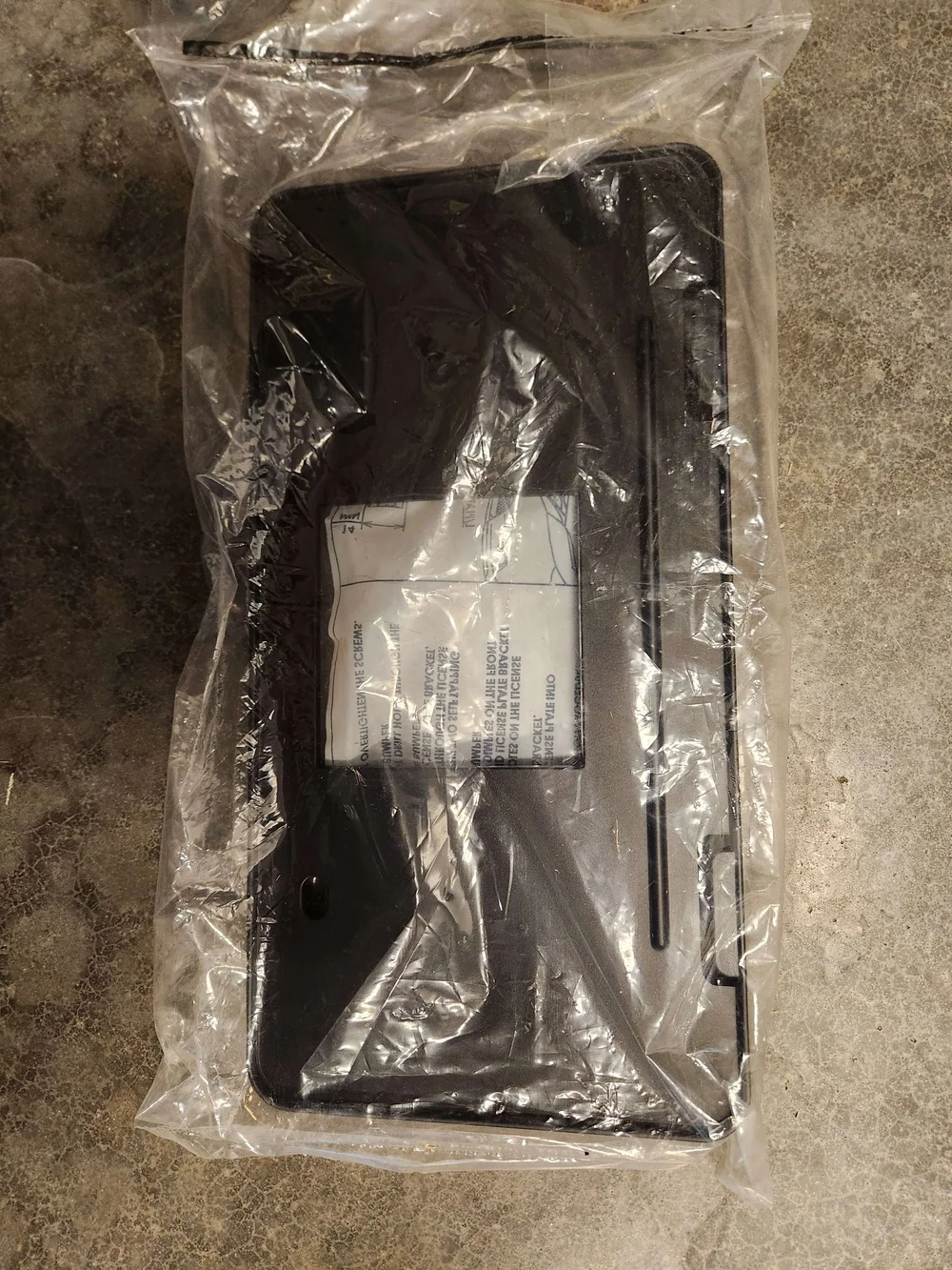 Toyota Sienna Cargo Net (PT347-0810B) And License Plate Bracket